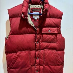 Vintage Old Navy Red Puffer Vest